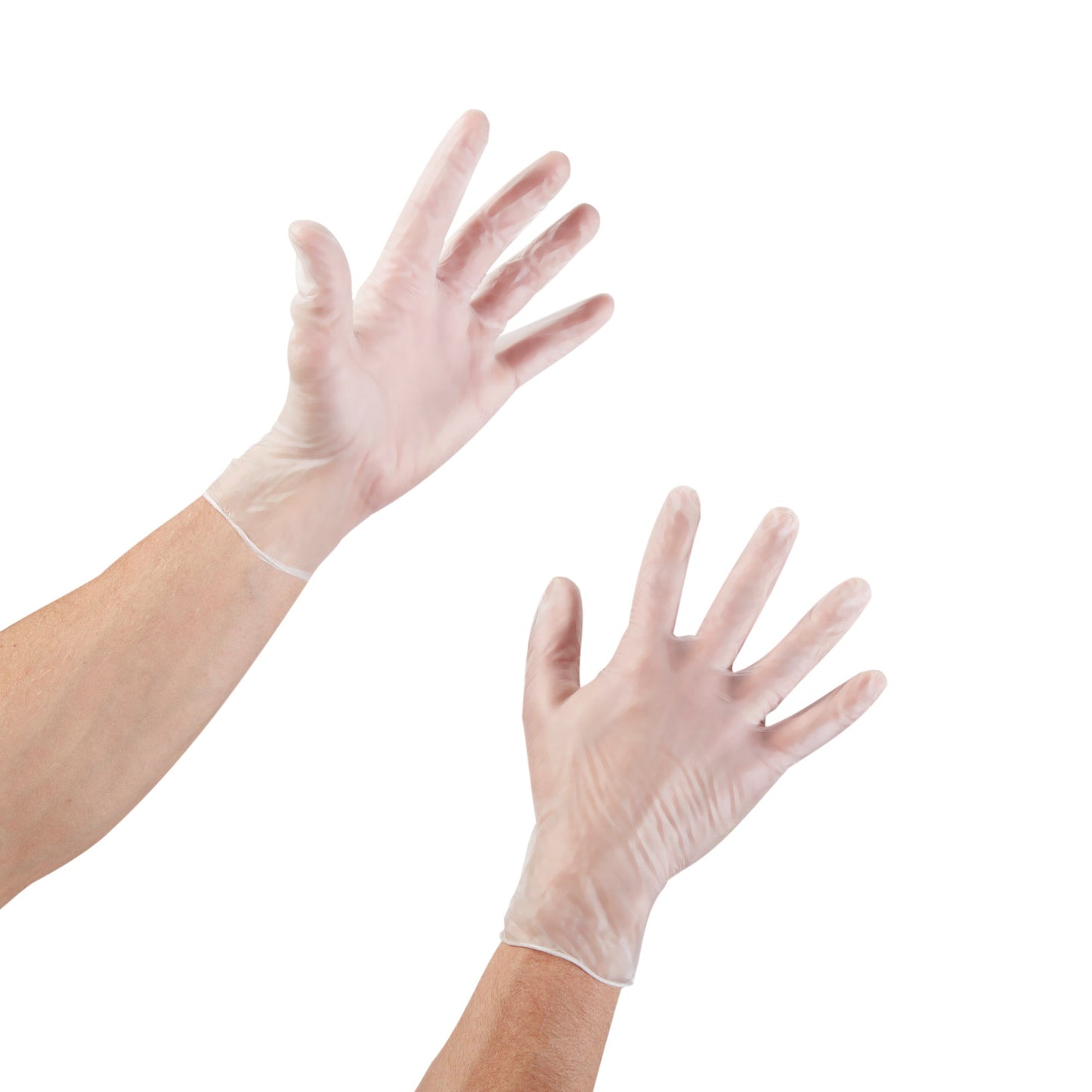 Stretch Vinyl Exam Glove, Clear (Case of 1000)