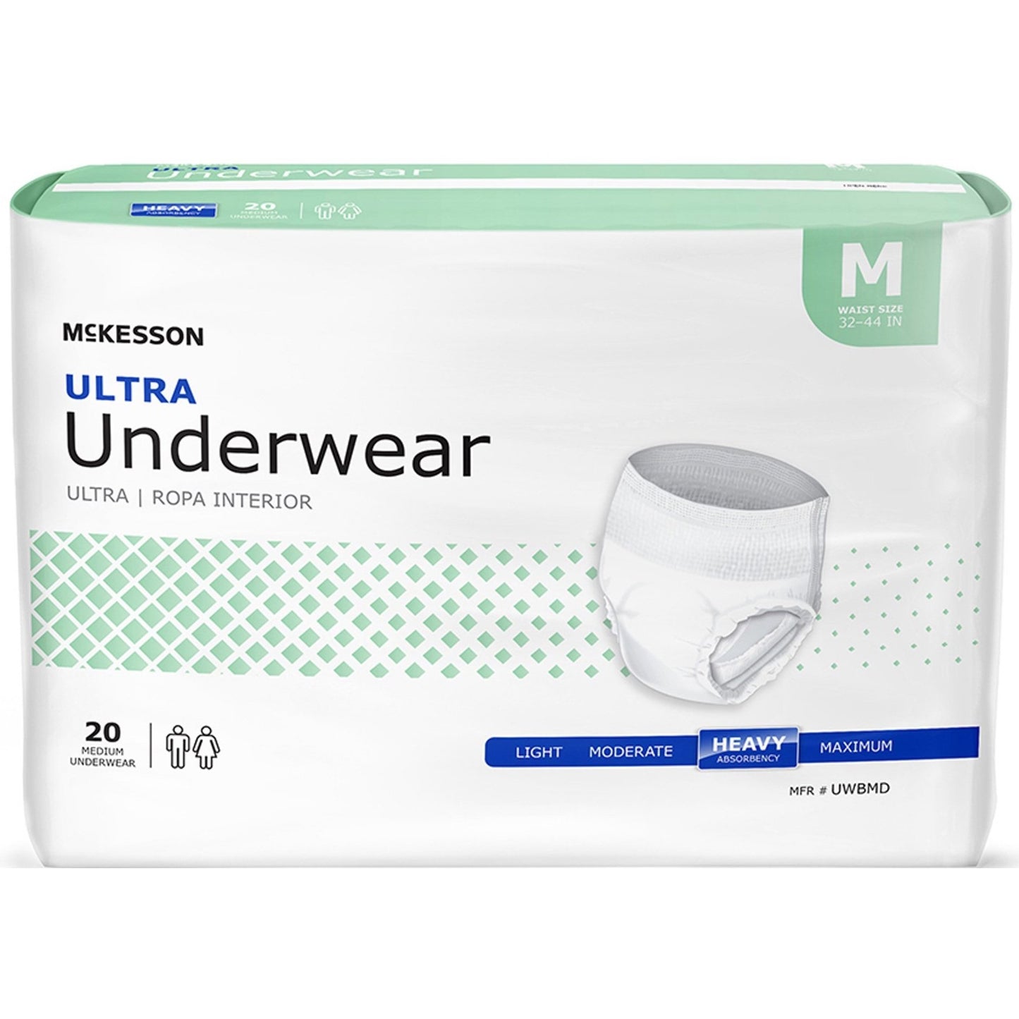 McKesson Ultra Absorbency Adult Pull-Up Diaper Brief for Heavy Incontinence