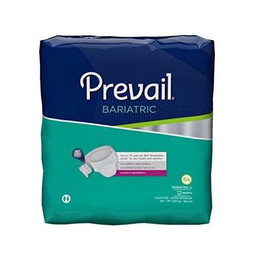 Prevail® Bariatric Ultimate Absorbency Incontinence Brief, XXL