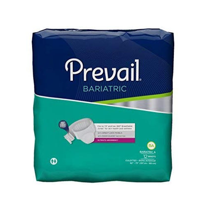 Prevail® Bariatric Ultimate Absorbency Incontinence Brief, XXL
