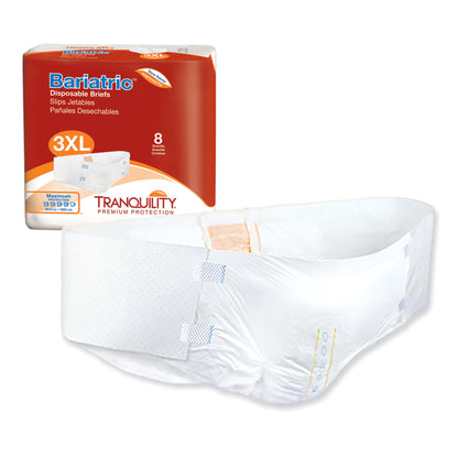 Tranquility 3XL Bariatric Incontinence Tabbed Brief