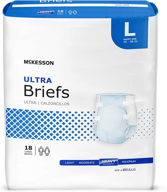 McKesson Ultra Heavy Absorbency Incontinence Brief