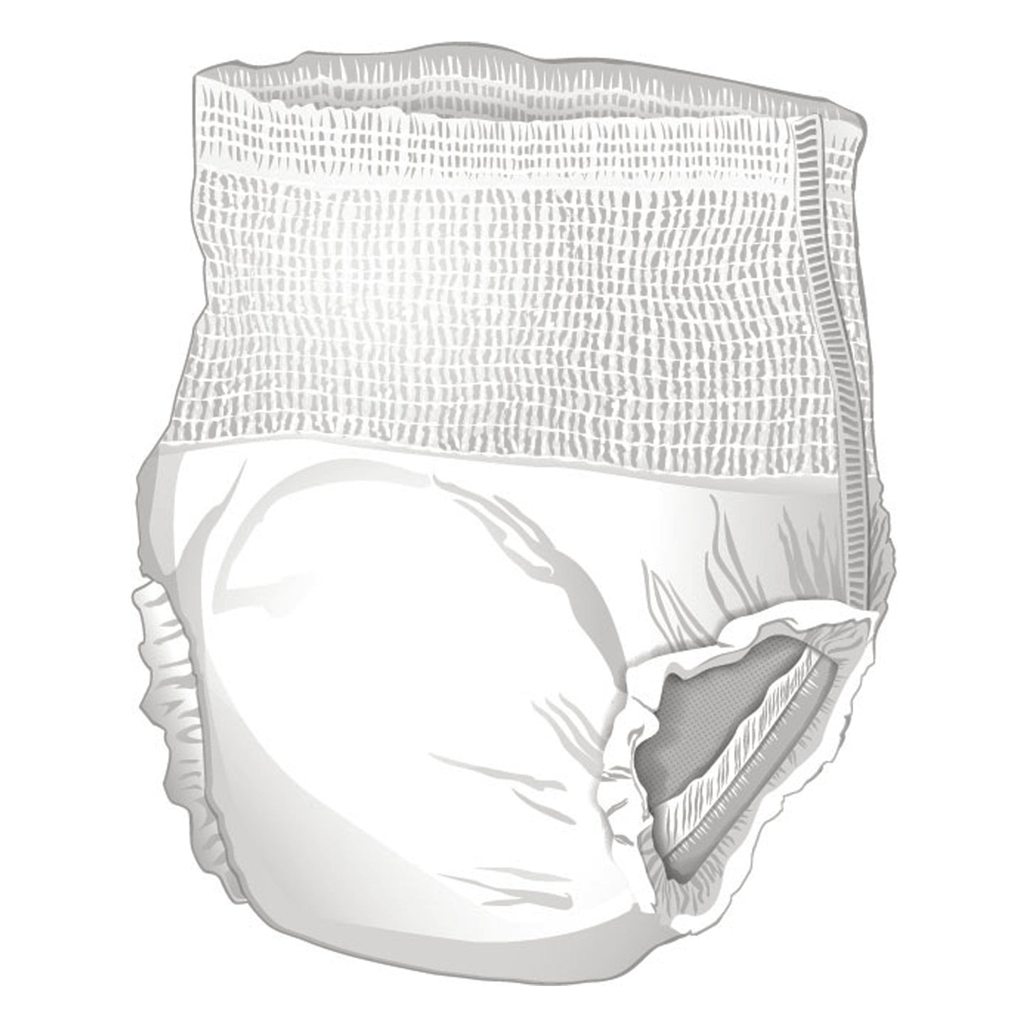 McKesson Classic Light Absorbency Incontinence Underwear, XL