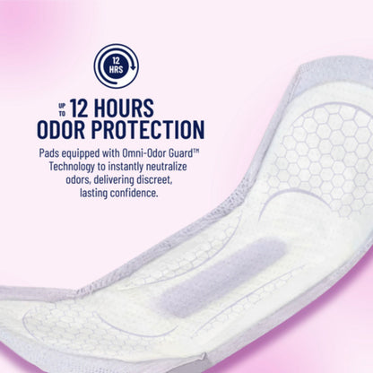 Prevail Incontinence Bladder Control Pads for Women - Maximum Absorbency
