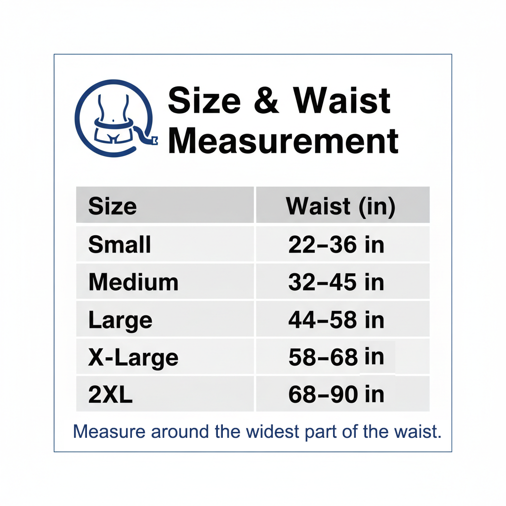 ACD Adult Tabbed Diaper for Incontinence